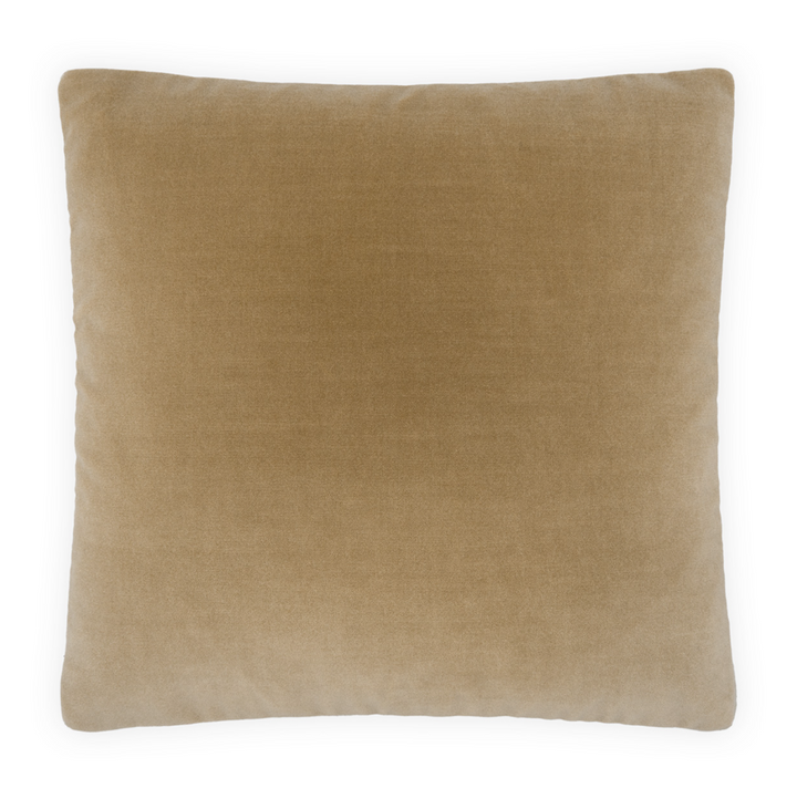 Deveraux Box Pillow, Fawn - 13 Hub Lane   |  Velvet Pillows
