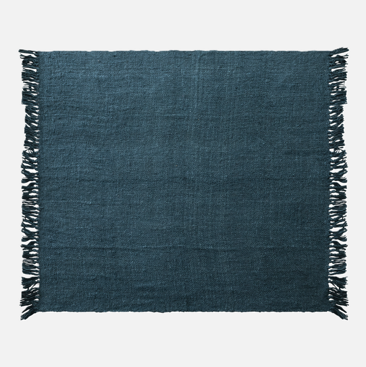 Woven Viscose Throw w/ Fringe