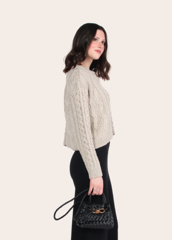 Ulrica Crew Neck Cardigan