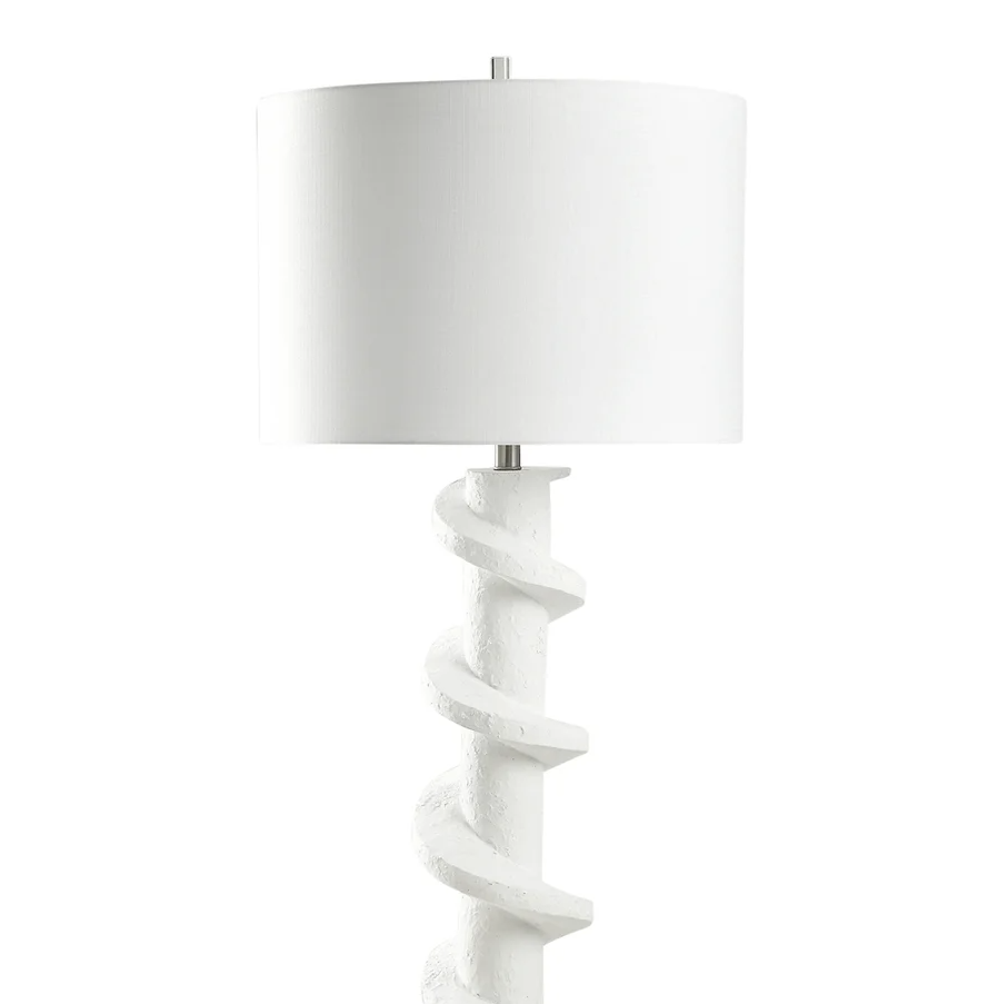 Rudnick Floor Lamp, White