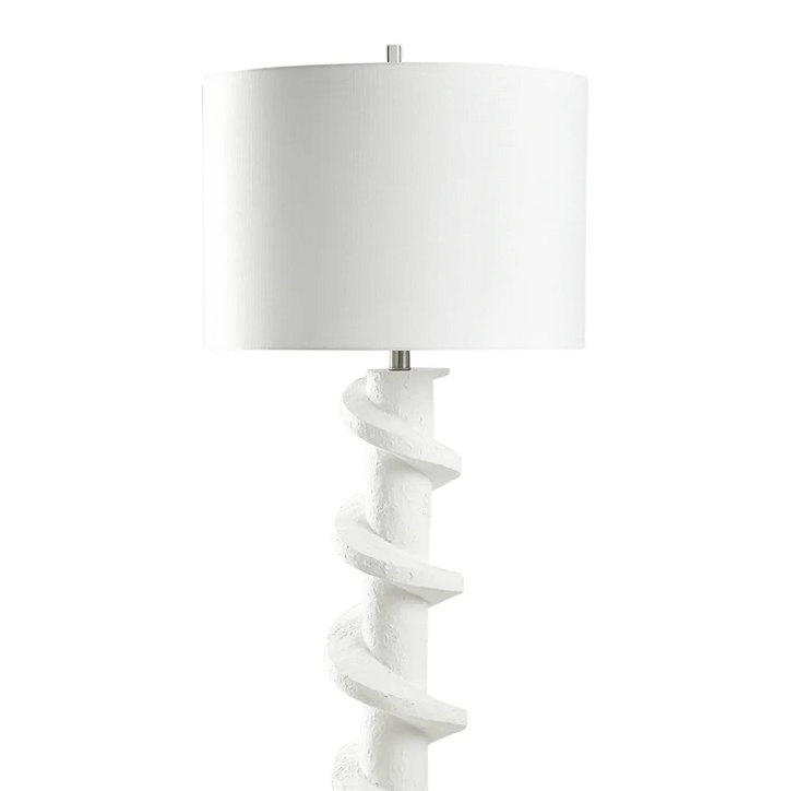 Rudnick Floor Lamp, White