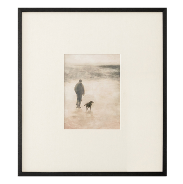 Strand Framed Print