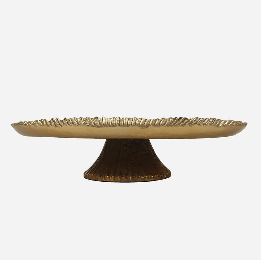 Sunburst Standing Dish, Gold - 13 Hub Lane   |  