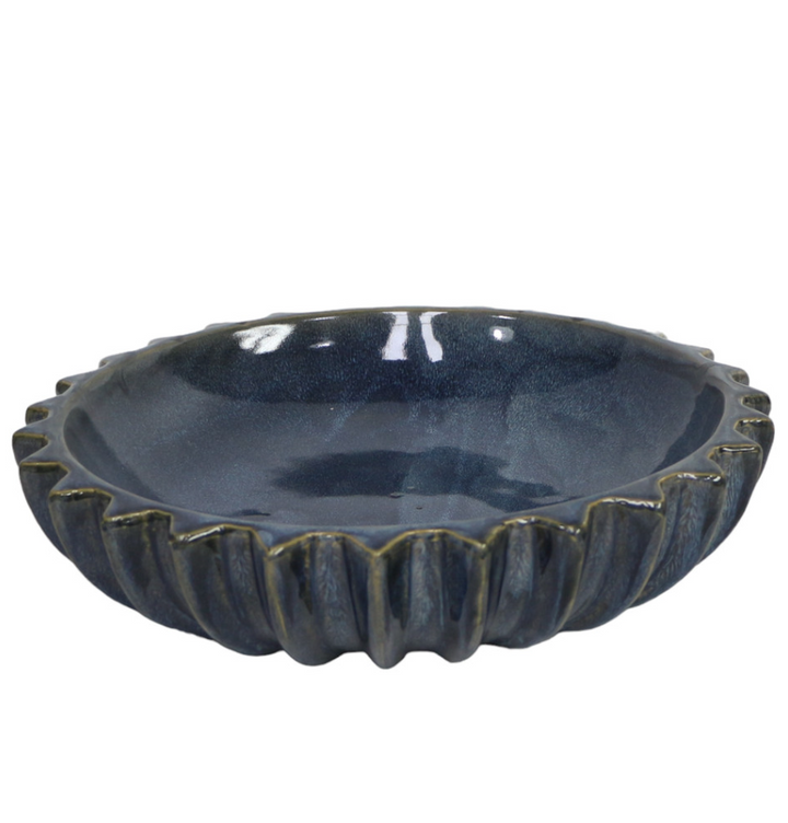 Pella Blue Ceramic Bowl