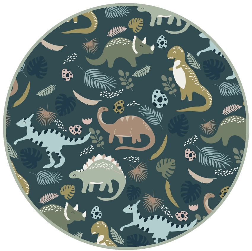 Prehistoric Friends Dinosaur Gown & Hat Set