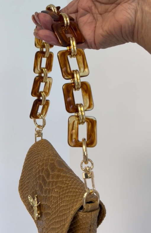 Chain Strap, Caramel