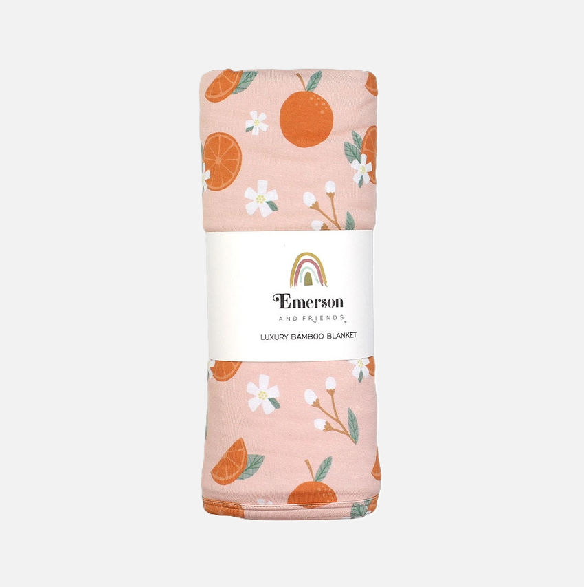 Freshly Squeezed Luxury Bamboo Blanket