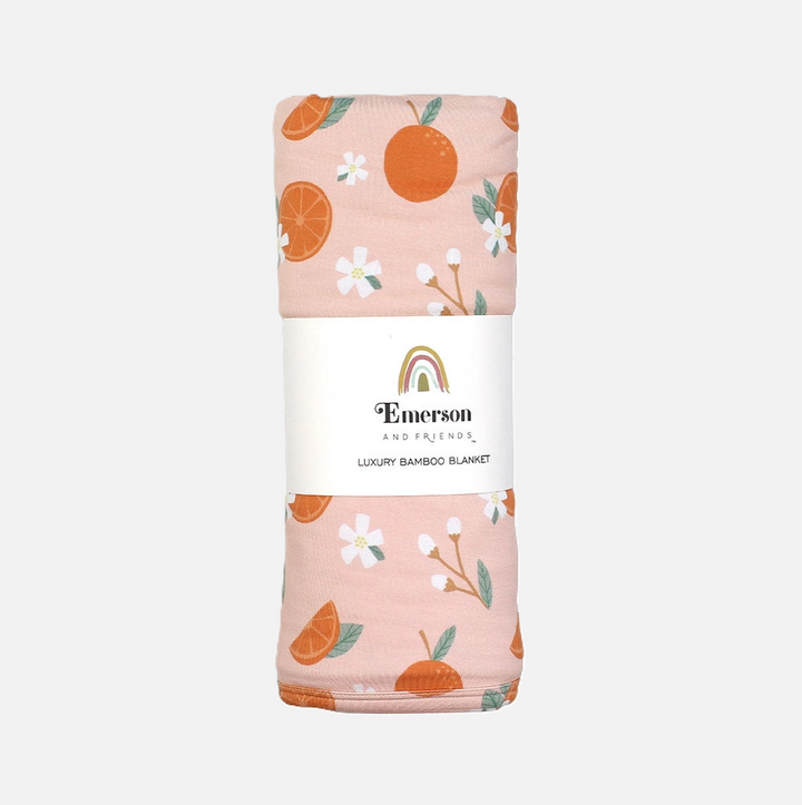 Freshly Squeezed Luxury Bamboo Blanket