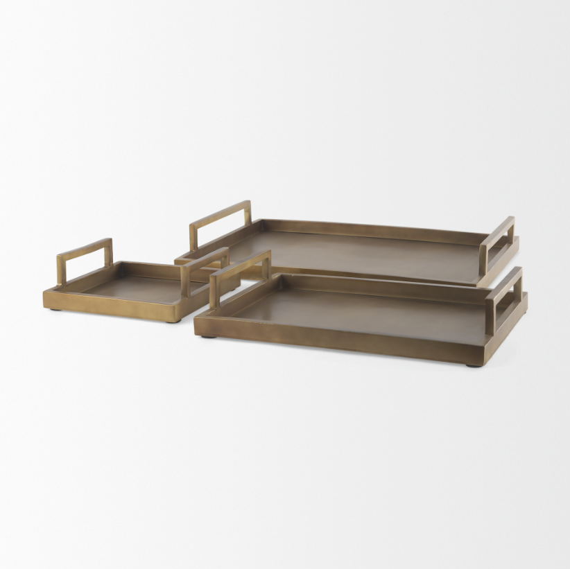 Shay Aluminum Tray - 13 Hub Lane   |  Metal Trays