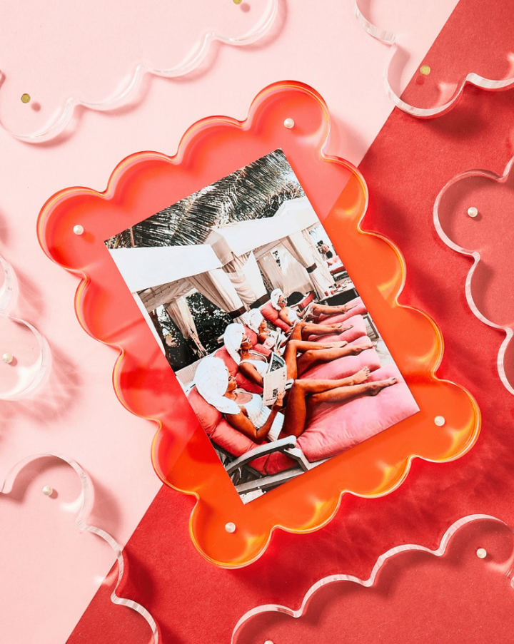 Acrylic Frame, Neon Pink - 13 Hub Lane   |  