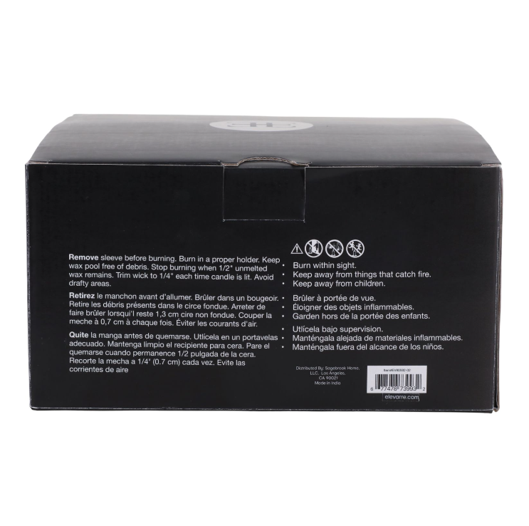 Haven Bergamot & Clary Sage Marble Candle