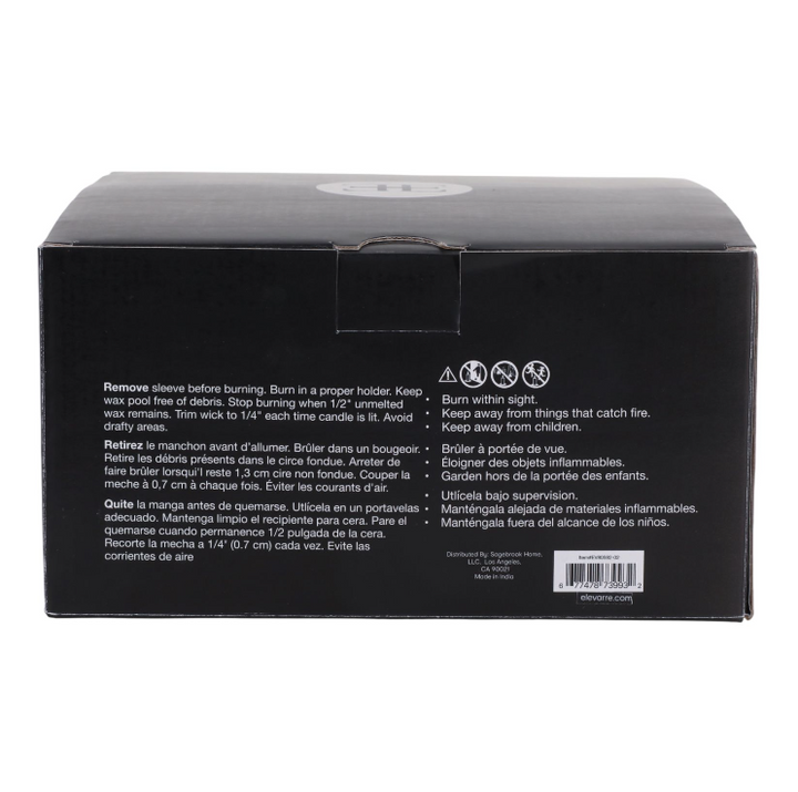 Haven Bergamot & Clary Sage Marble Candle