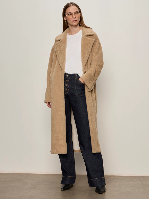 Live In Fur Coat, Warm Caramel