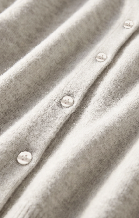 Medina Cozy Cardigan, Feather Grey