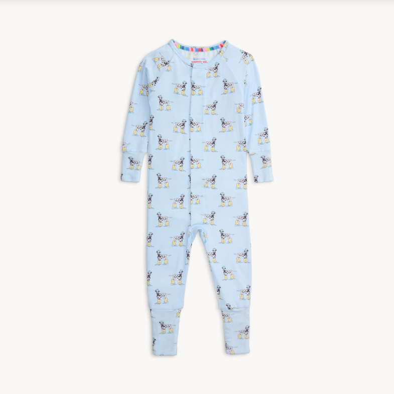 spots & splashes modal magnetic grow with me convertible coverall - 13 Hub Lane   |  Coveralls