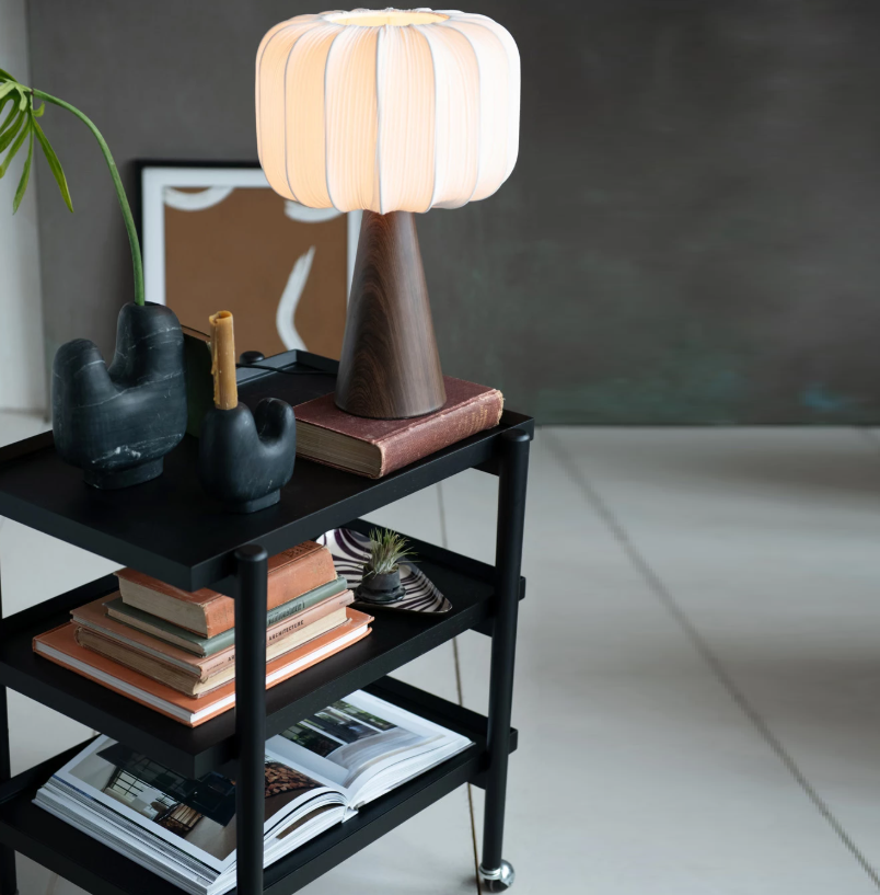 Rubberwood 3-Tier Bar Cart on Casters - 13 Hub Lane   |  Bar Carts