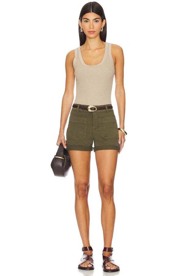 Marine Rolled Short, Olive