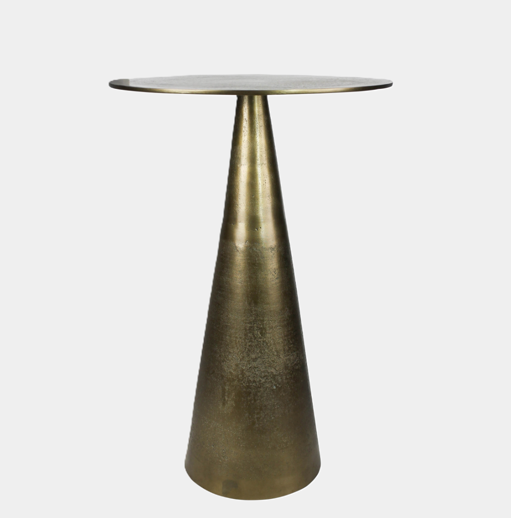Challon Side Table, Brass - 13 Hub Lane   |  