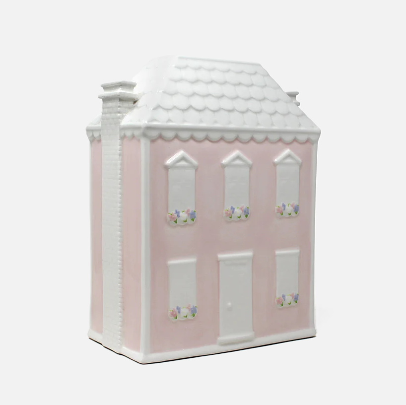 Dolly's House Ceramic Bank, Pink