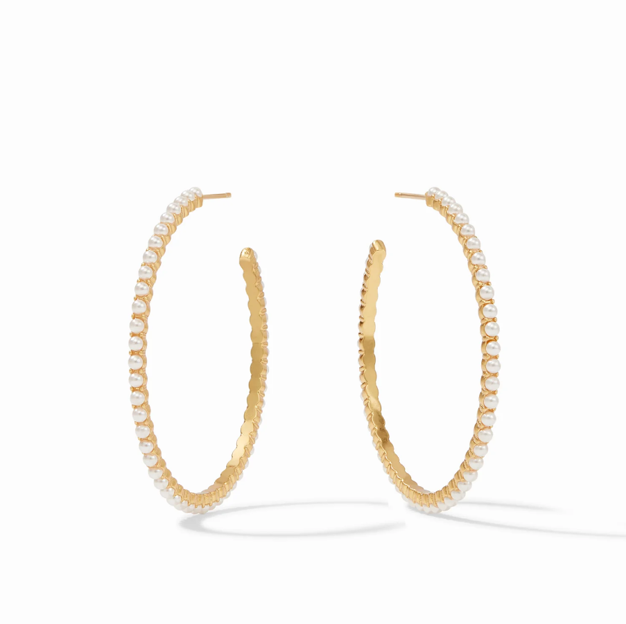 Julie Vos Juliet Pearl Hoop