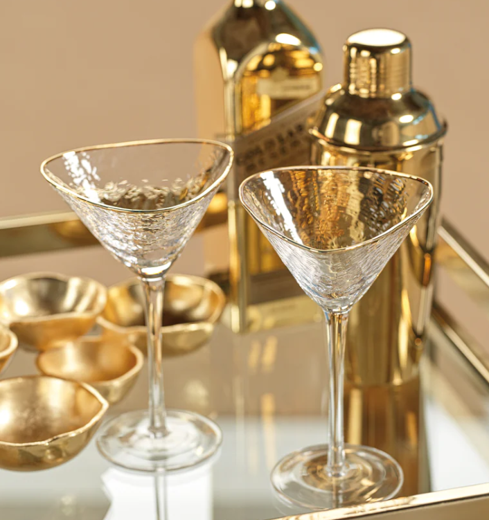 Aperitivo Triangular Martini Glass - 13 Hub Lane   |  