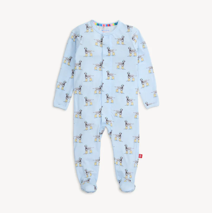 spots & splashes modal magnetic grow with me convertible coverall - 13 Hub Lane   |  Coveralls