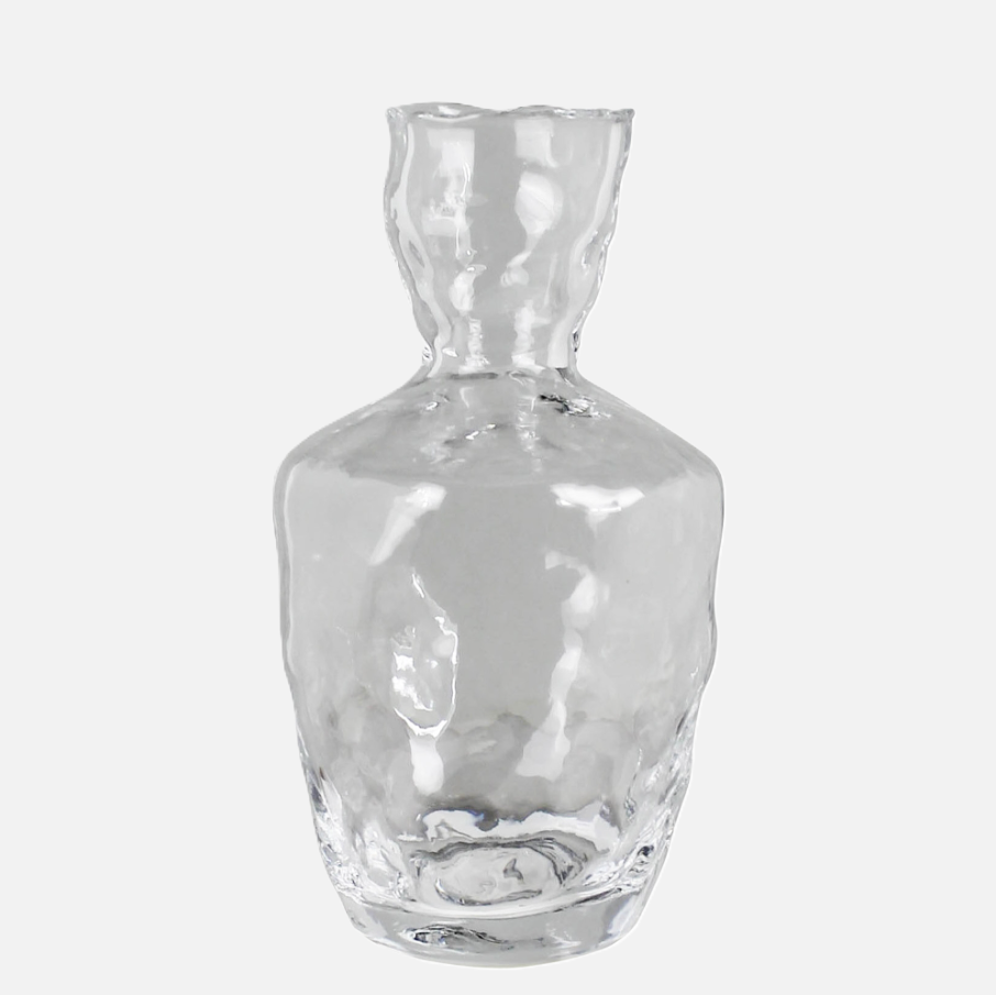 Organic Vase w/ Tall Neck - 13 Hub Lane   |  Glass Vases