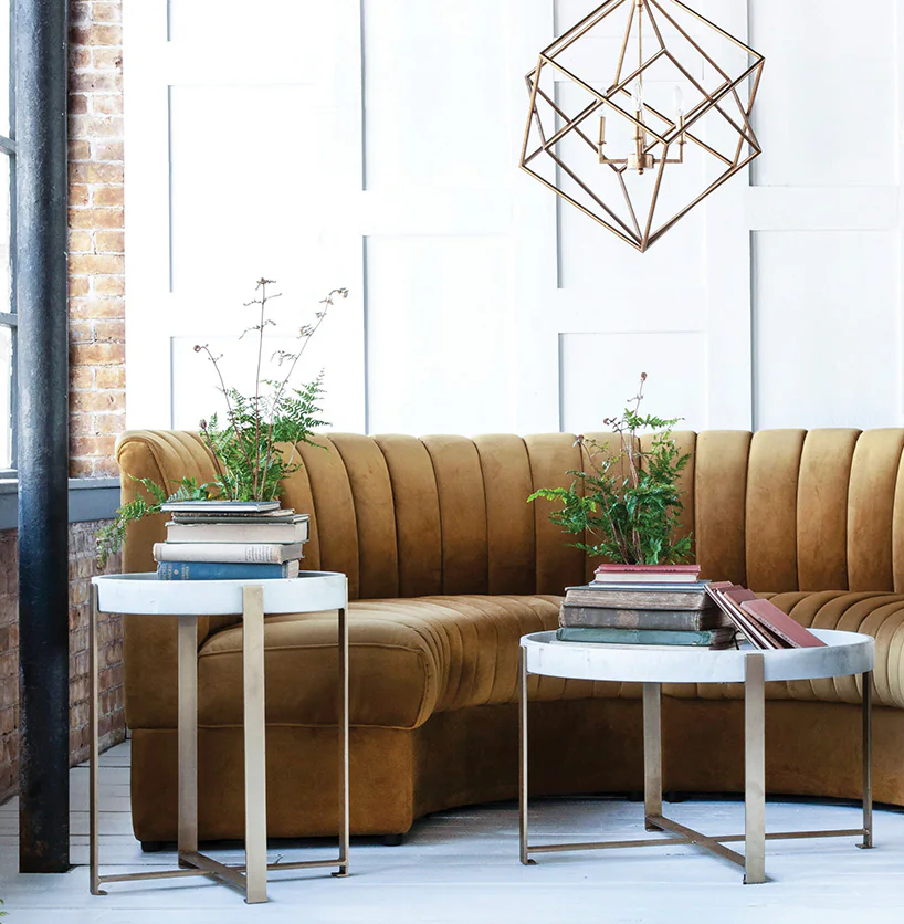 13 Hub Lane Conrad Demilune Sofa - Thumbnail 2