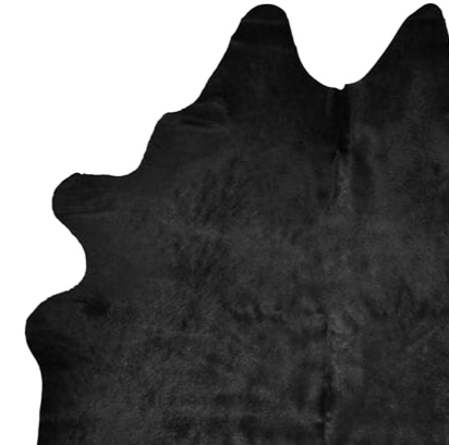 Natural Black Cowhide