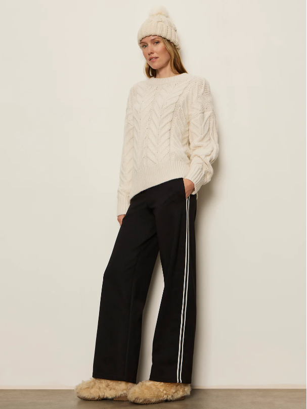 Runway Track Pants, Black