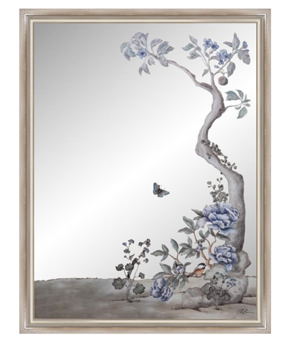 Quiet Garden - 13 Hub Lane   |  Painted Mirrors