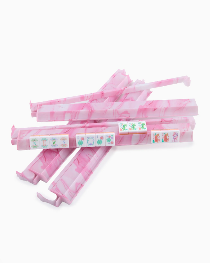 Acrylic Rack & Pusher Set, Pink Quartz