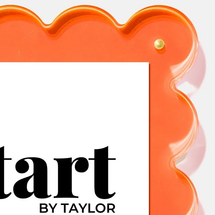 Acrylic Frame, Neon Orange - 13 Hub Lane   |  