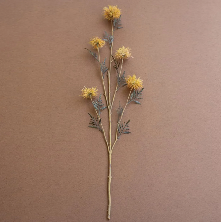 Artificial Yellow Flower Spray
