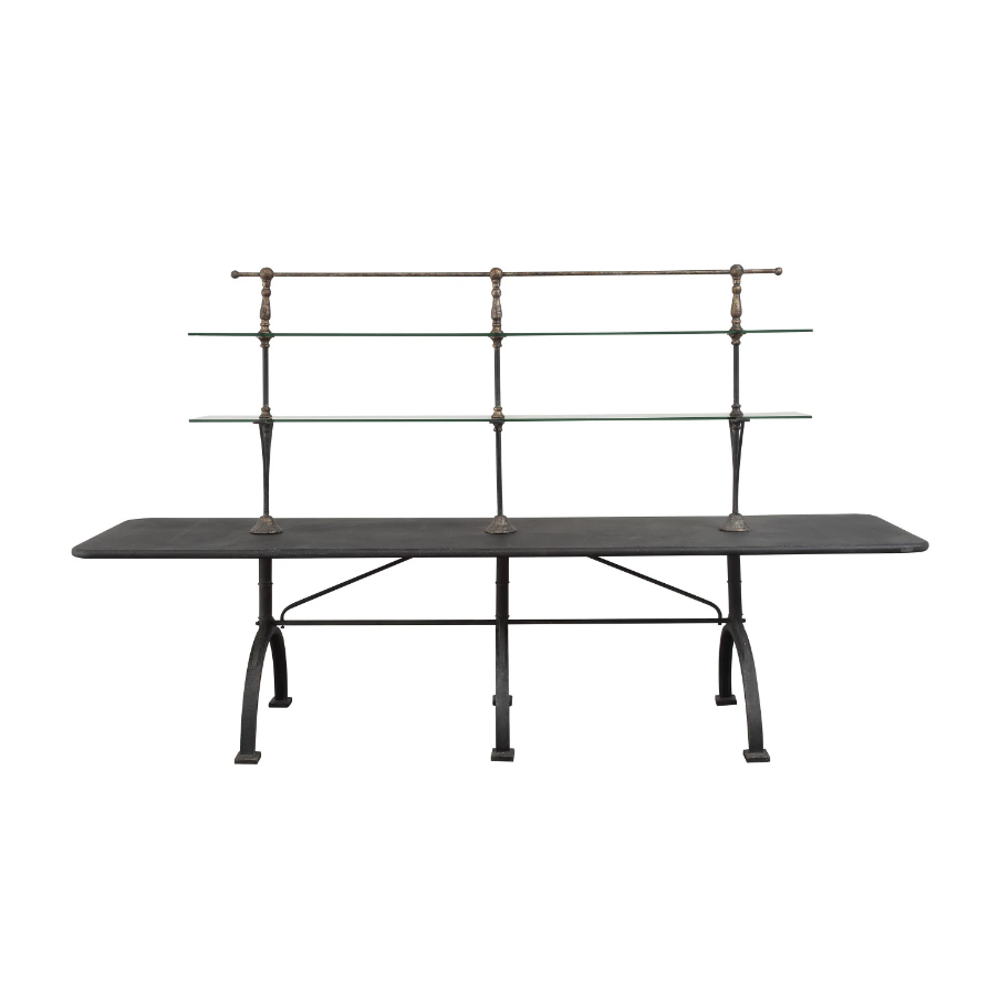 Distressed Vintage Reproduction Bakery Table - Thumbnail 2