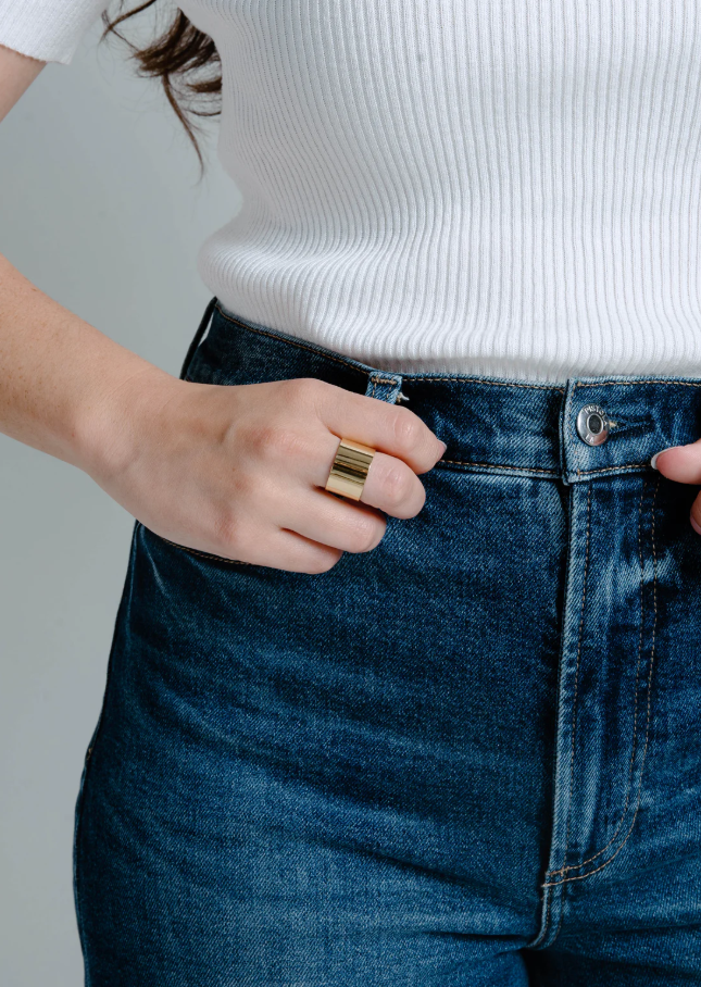 Blake Ring, Gold - 13 Hub Lane   |  Cuff Rings