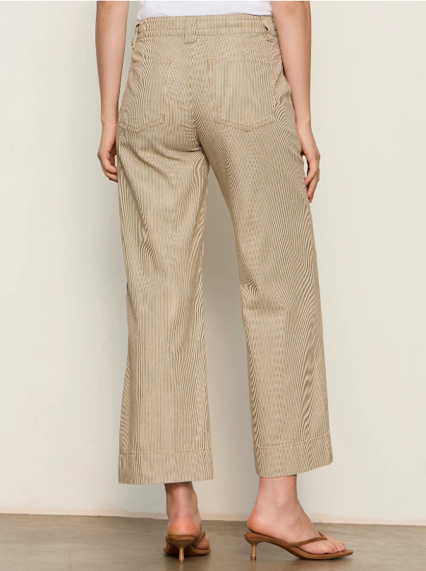 Lily Croppped Pants, Lido Stripe