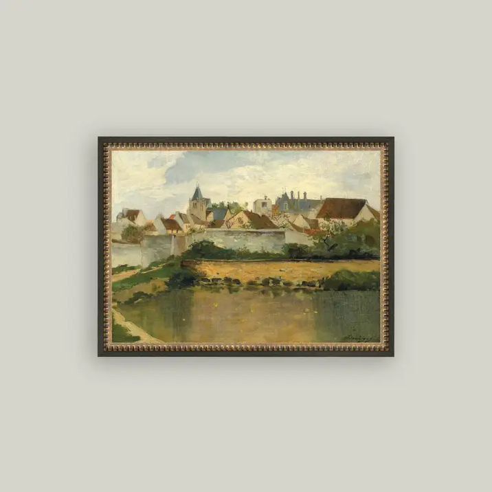 View of the Village - 13 Hub Lane   |  Small Wall Art