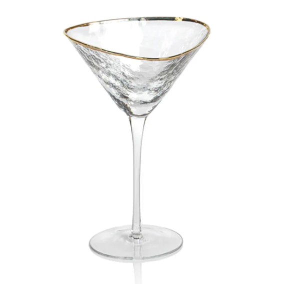 Aperitivo Triangular Martini Glass - 13 Hub Lane   |  