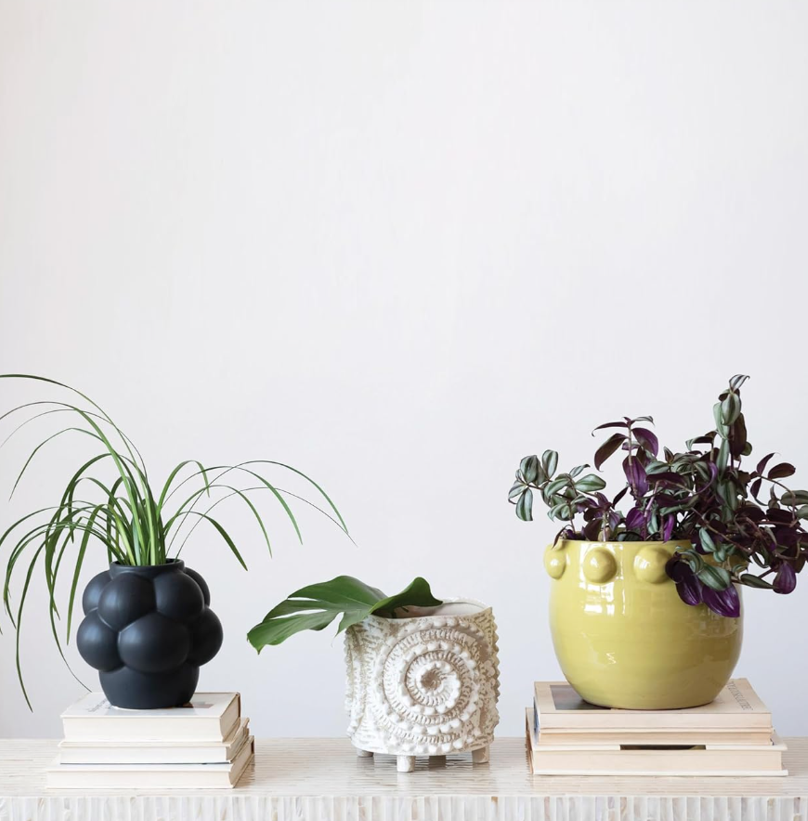 Black Bubble Vase - 13 Hub Lane   |  Stoneware Vases