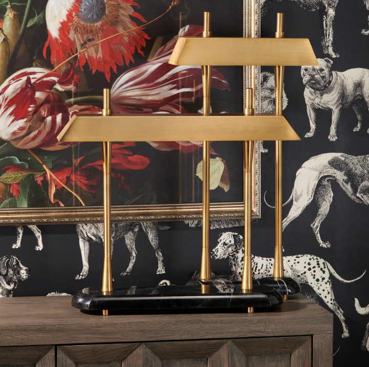 Rennick Table Lamp - 13 Hub Lane   |  Brass Table Lamps