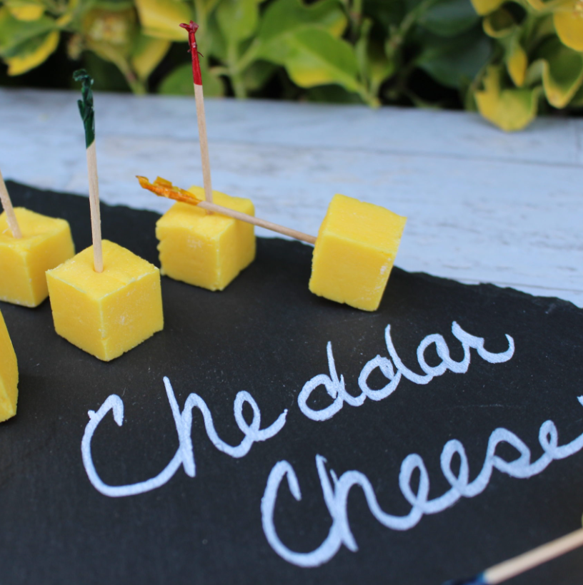 Mixed Cheddar Cheese Cubes