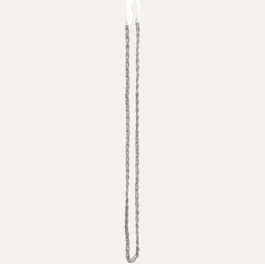 Twisted Diamond Garland,  Silver - 13 Hub Lane   |  