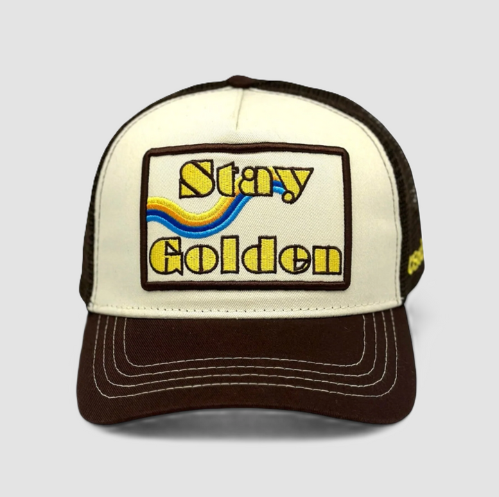 Soulbyrd Stay Golden Trucker Hat