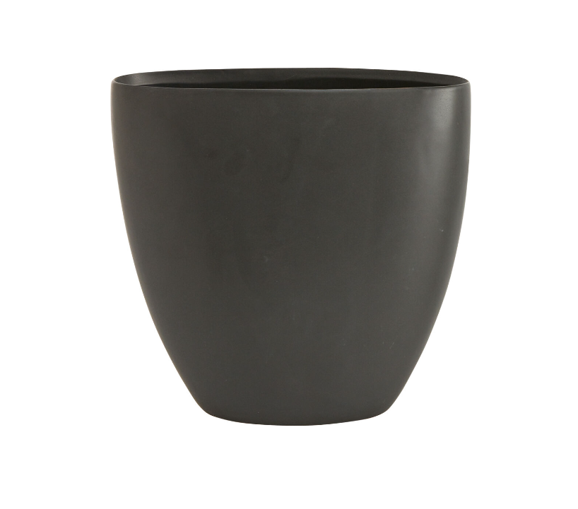 Sasso Vase Black