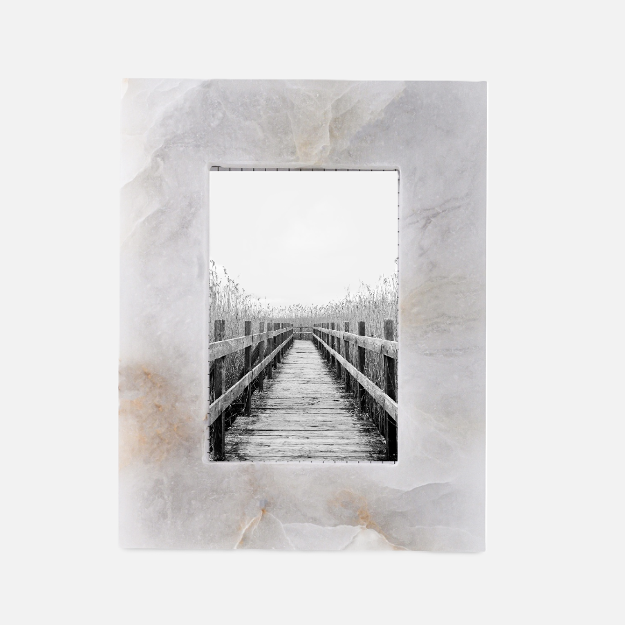 Alabaster Photo Frame - 13 Hub Lane   |  Marble & Stone Frames