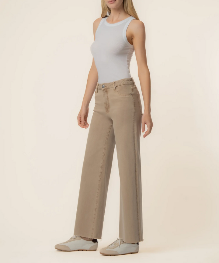 Kut From the Kloth Meg High Rise Wide Leg, Chai