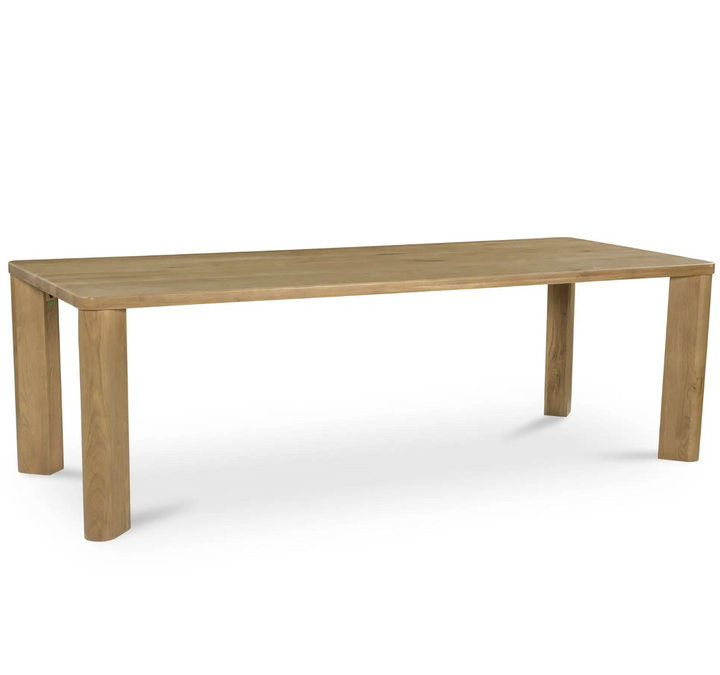 Segment Large Wood Dining Table - 13 Hub Lane   |  Dining Tables