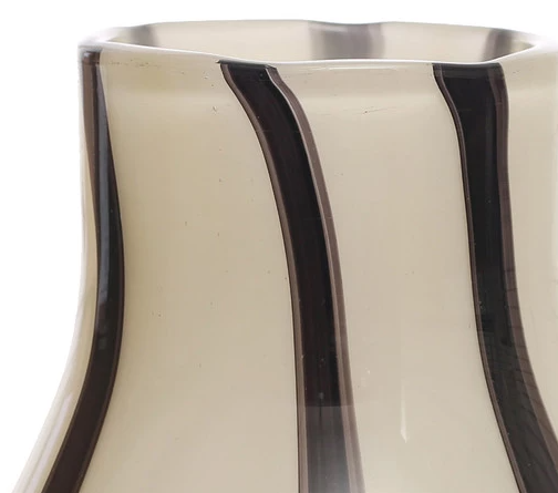 Striped Glass Vase - 13 Hub Lane   |  