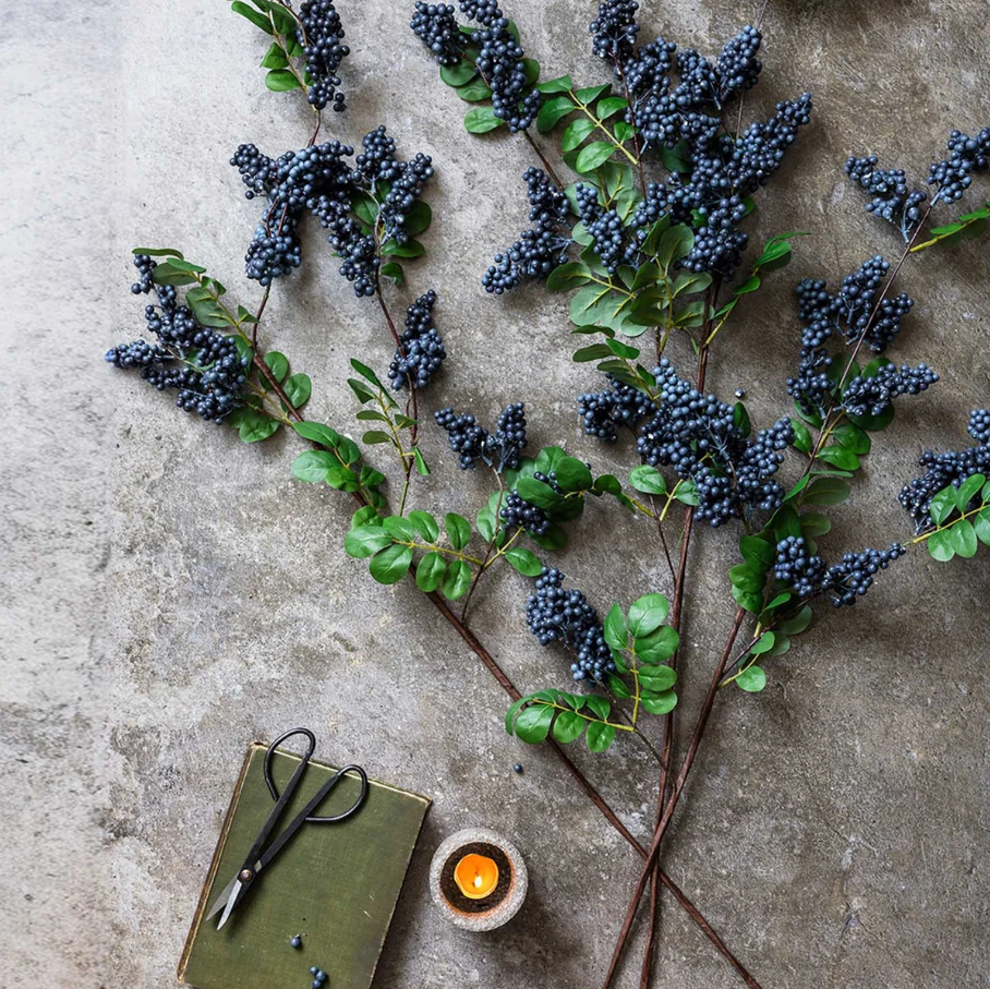 Artificial Bilberry Branch - 13 Hub Lane   |  